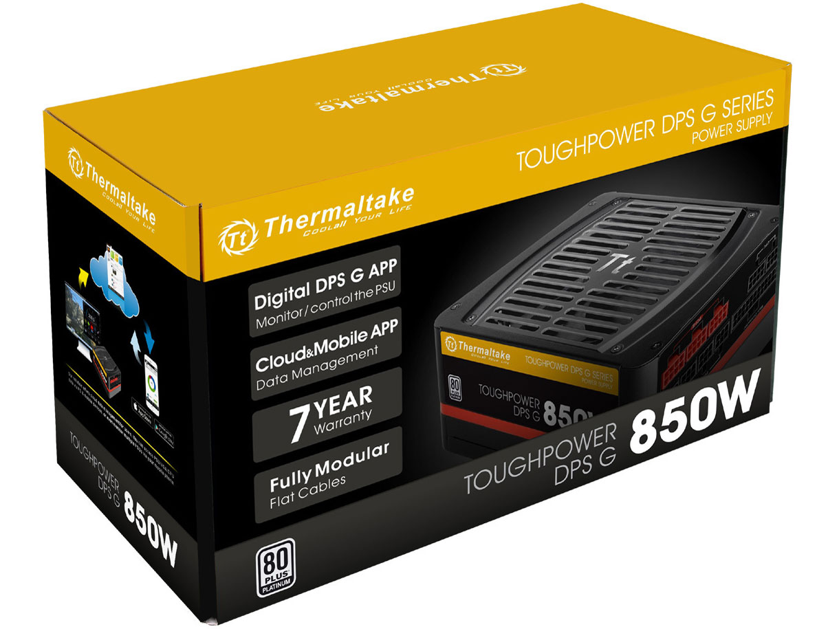 Toughpower DPS G Digital 850W PLATINUM PS-TPG-0850DPCPJP-P [Black]