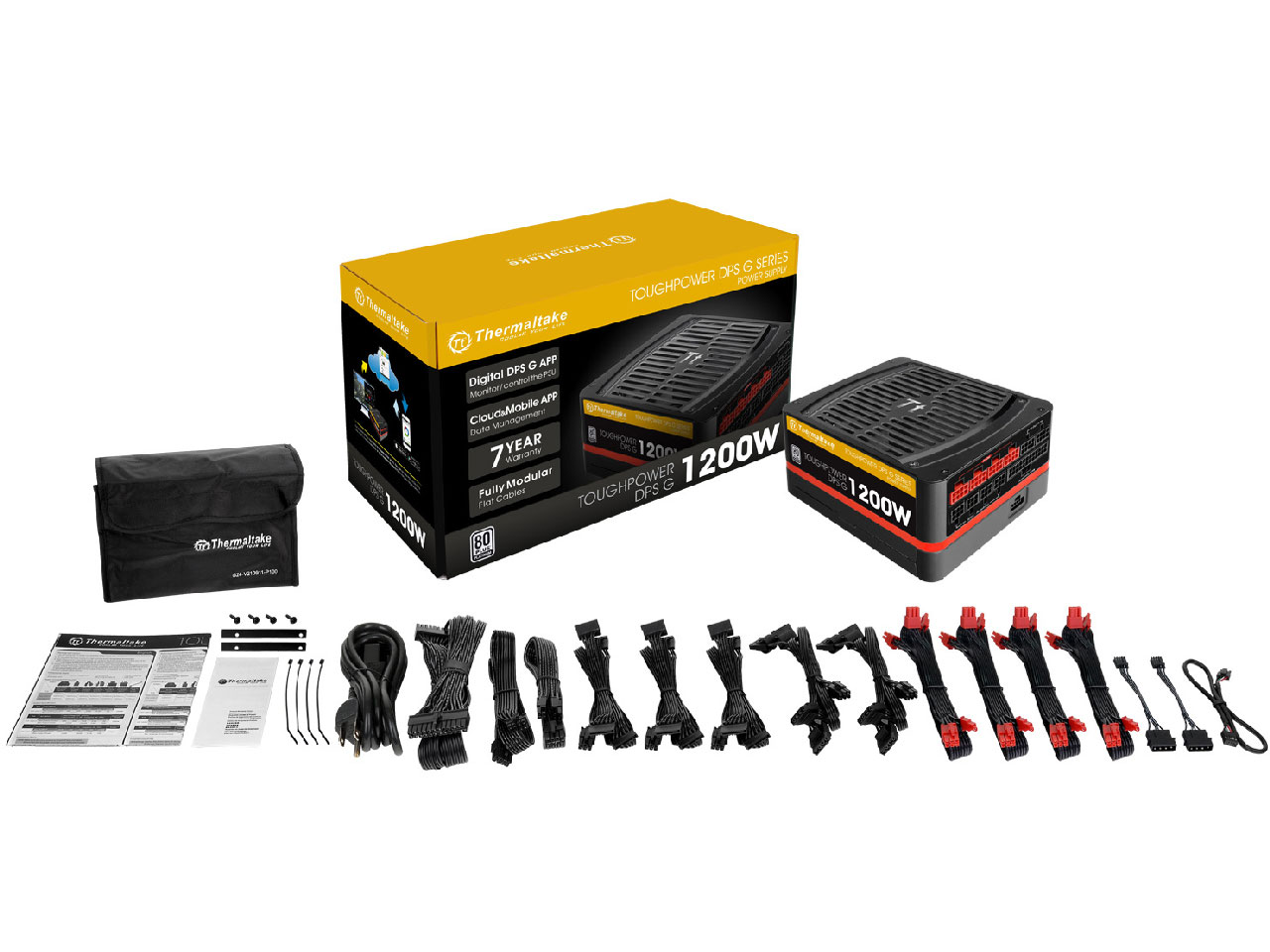 Toughpower DPS G Digital 1200W PLATINUM PS-TPG-1200DPCPJP-P [Black]