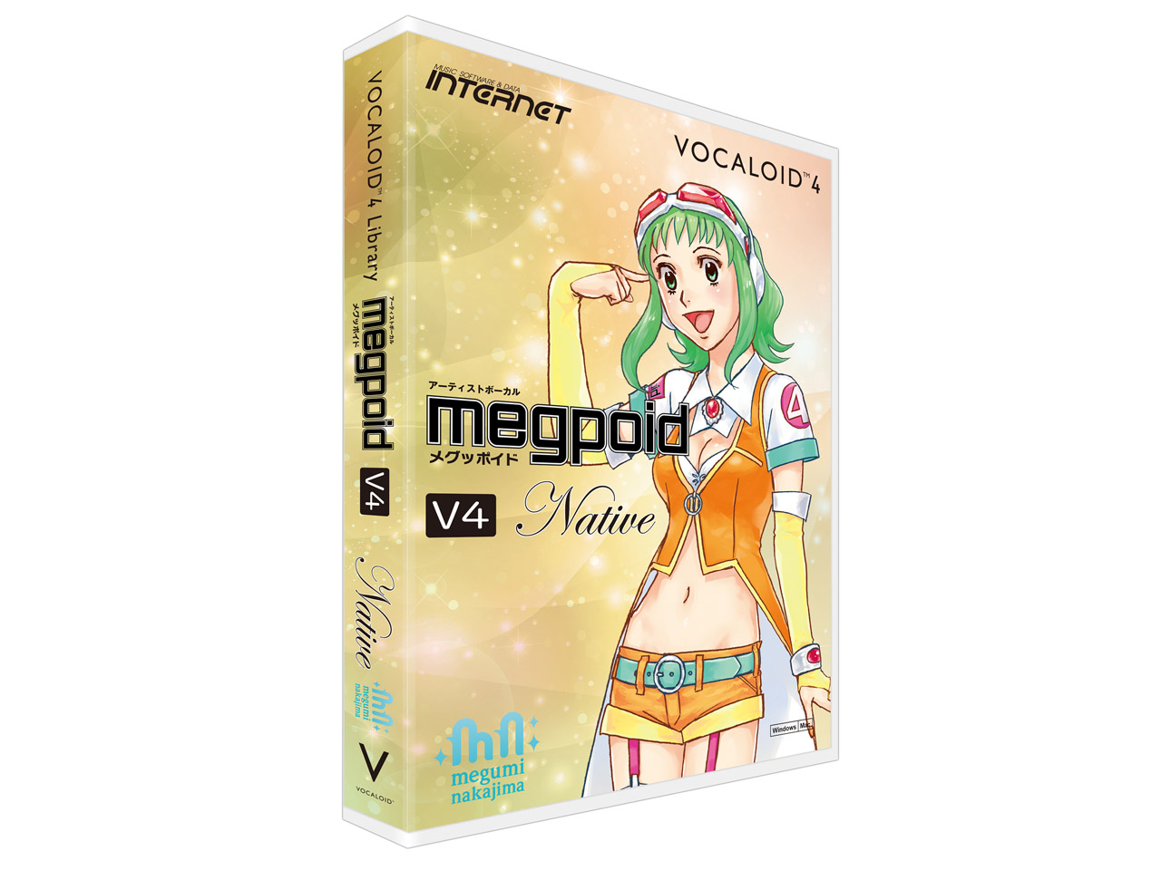 VOCALOID4 Library Megpoid V4 Native �̐��i�摜