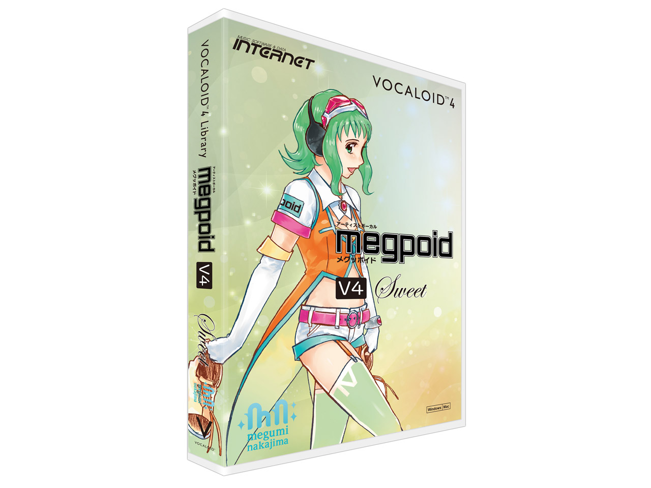 VOCALOID4 Library Megpoid V4 Sweet �̐��i�摜