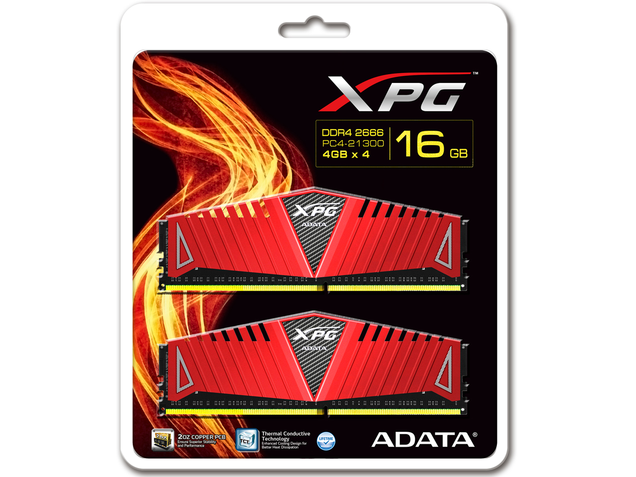 AX4U2666W4G16-QRZ [DDR4 PC4-21300 4GB 4���g] �̐��i�摜