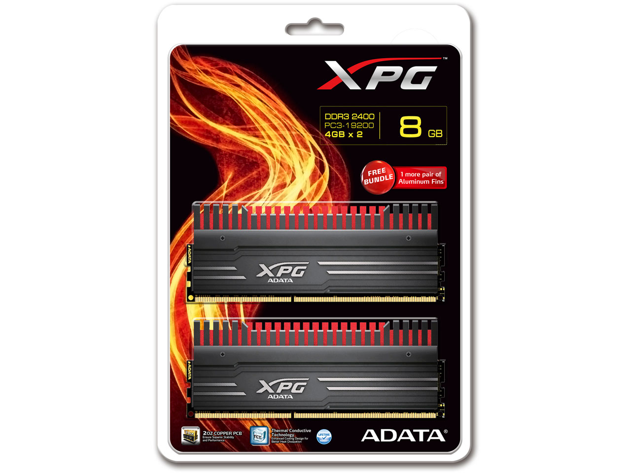 AX3U2400W4G11-DBV-RG [DDR3 PC3-19200 4GB 2���g] �̐��i�摜