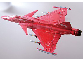 �ZMIX �ZGAF04 �K�[���[�E�G�A�t�H�[�X 1/144 JAS39D �O���y��