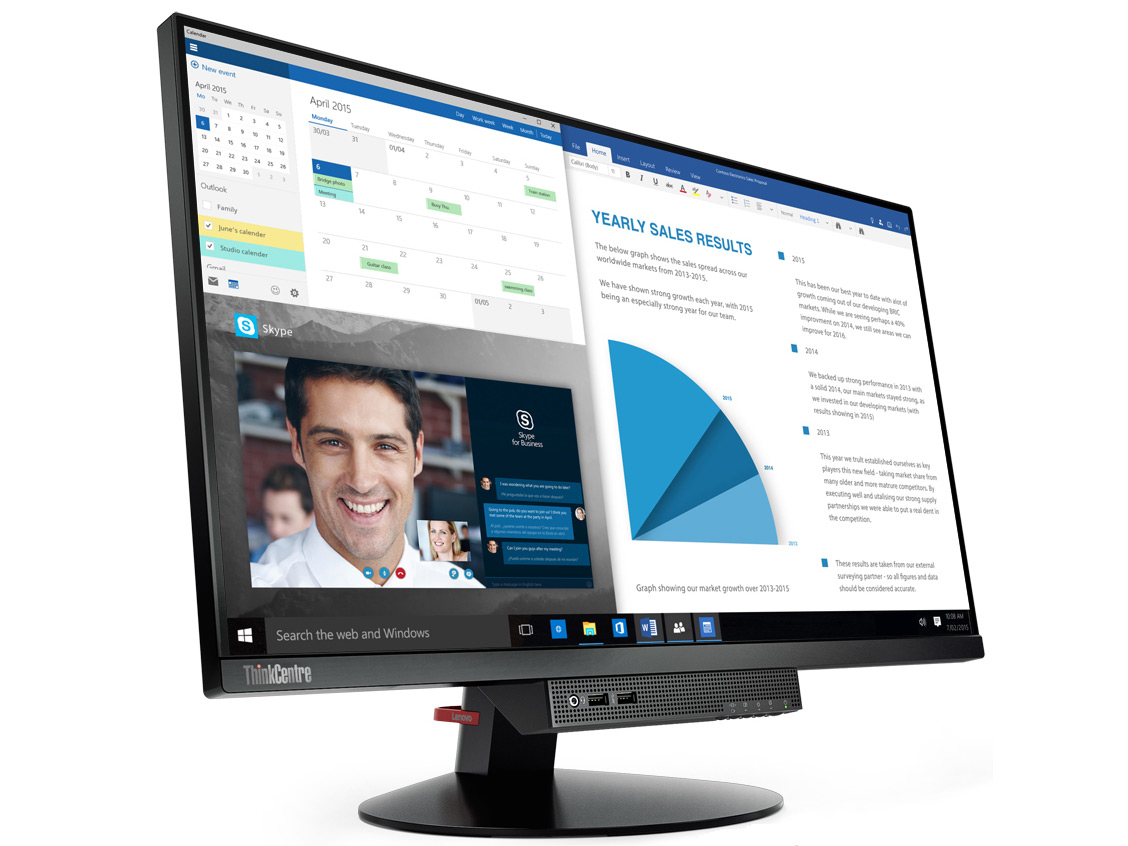 ThinkCentre Tiny-in-One 24 10LLPAR6JP [23.8�C���`]