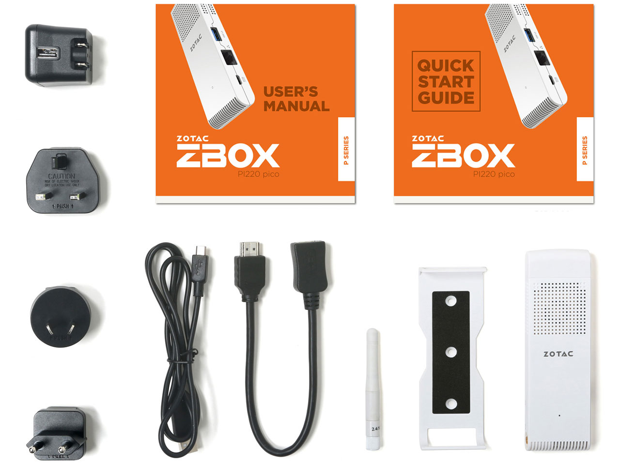ZOTAC ZBOX PI220 pico ZBOX-PI220-W2B