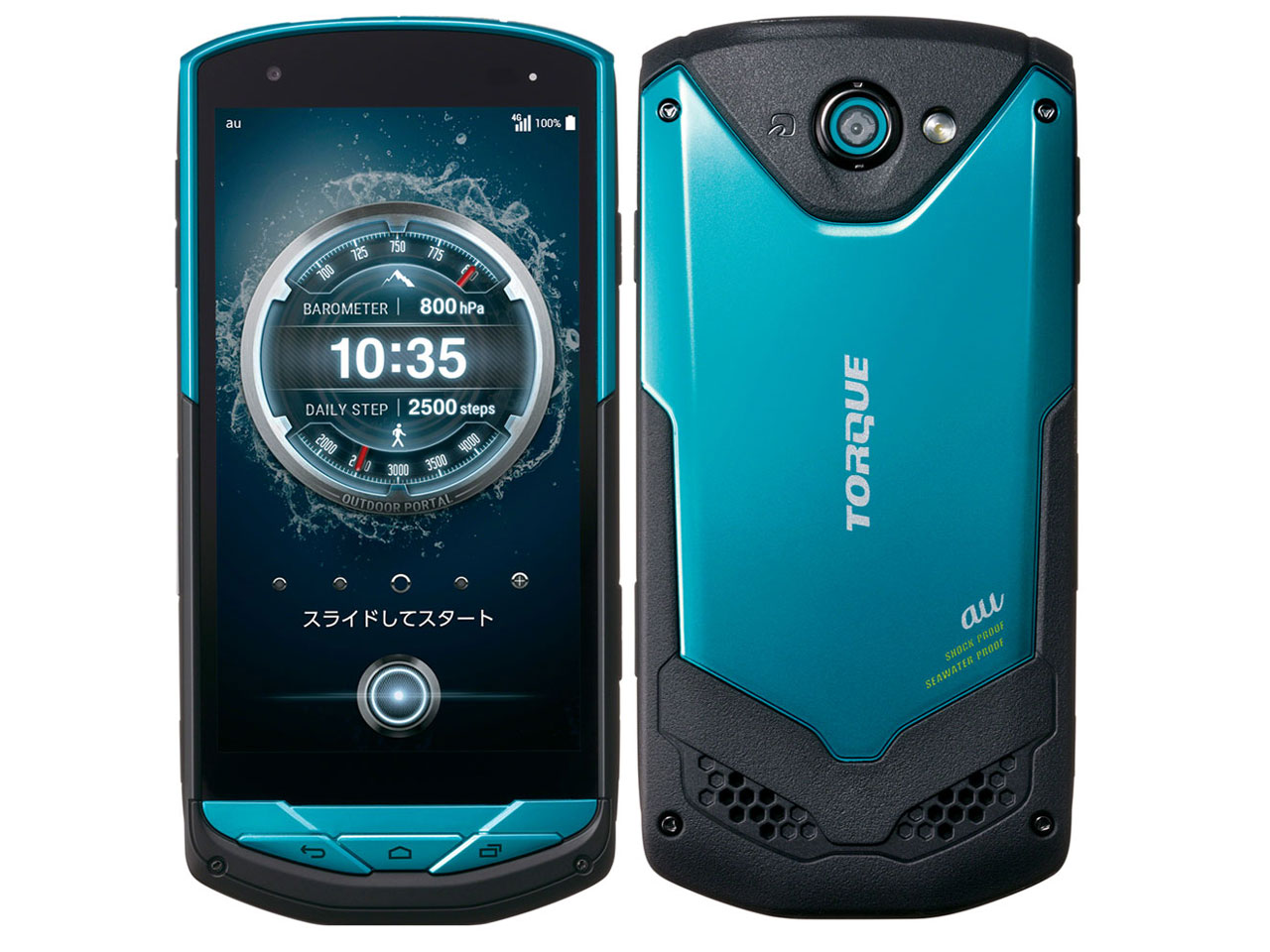 TORQUE G02 au [�u���[] �̐��i�摜
