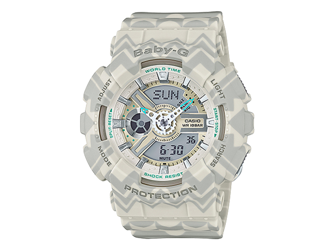 Baby-G �g���C�o���E�p�^�[���E�V���[�Y BA-110TP-8AJF �̐��i�摜