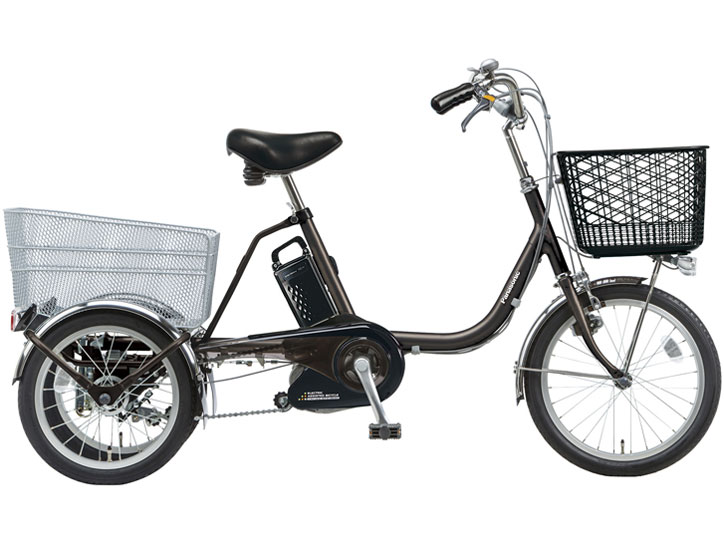 Panasonic ELR83 パナソニック 電動アシスト三輪自転車 楽天市場】電動アシスト三輪車 パナソニック ビビライフ 前18後