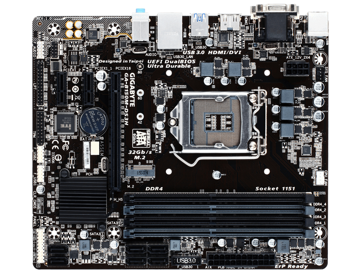 GA-B150M-DS3H [Rev.1.0] �̐��i�摜