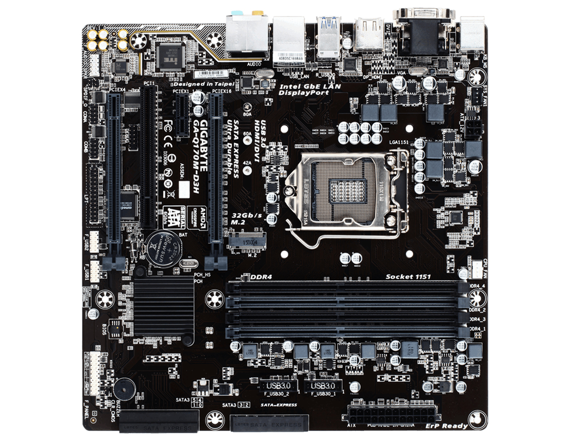 GA-Q170M-D3H [Rev.1.0] �̐��i�摜