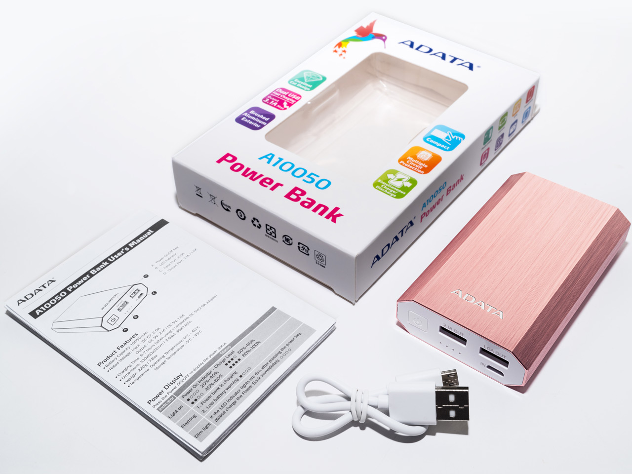 Power Bank AA10050-5V-CRG [���[�Y�S�[���h]