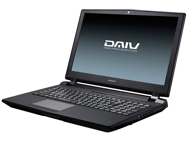 DAIV-NQ5300M2 Core i7/Quadro M1000M/16GB������/960GB SDD/15.6�^�t��HD�t�����ڃ��f�� �̐��i�摜