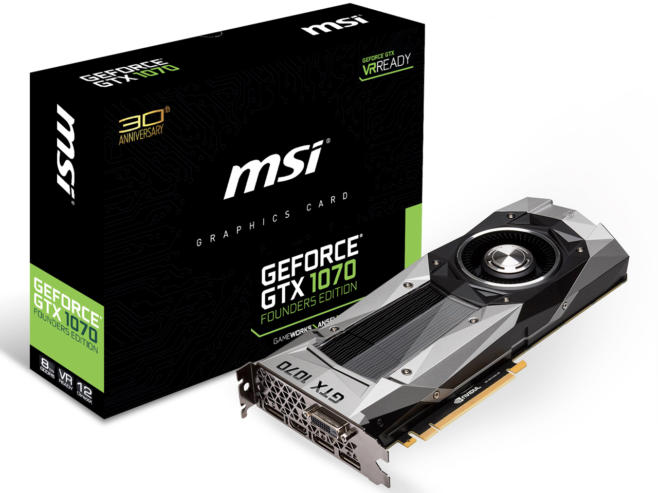 GTX 1070 Founders Edition [PCIExp 8GB] �̐��i�摜