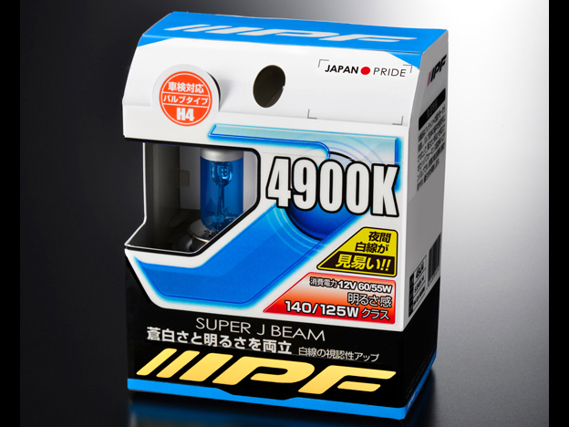 SUPER J BEAM 49J4 [�n���Q�� 4900K H4] �̐��i�摜