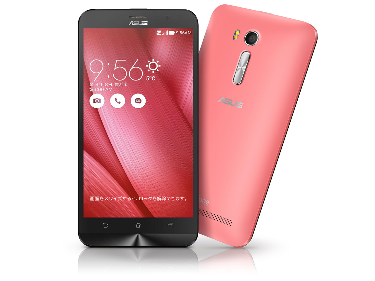 ZenFone Go ZB551KL-PK16 SIM�t���[ [�s���N] �̐��i�摜