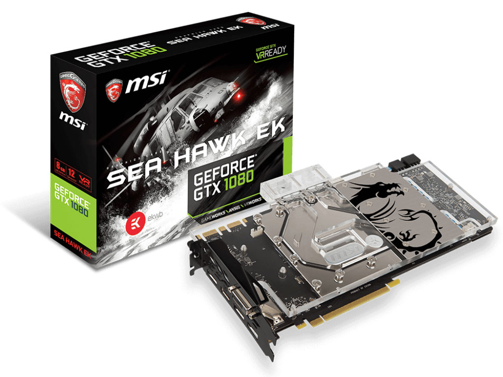 GTX 1080 SEA HAWK EK X [PCIExp 8GB] �̐��i�摜