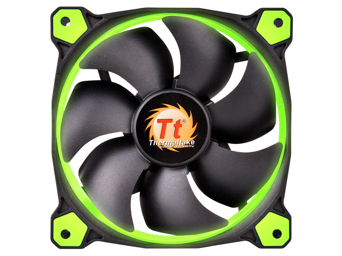 Riing 12 Green LED CL-F038-PL12GR-A �̐��i�摜