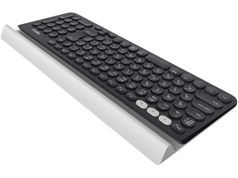 K780 Multi-Device Bluetooth Keyboard [�u���b�N/�z���C�g]