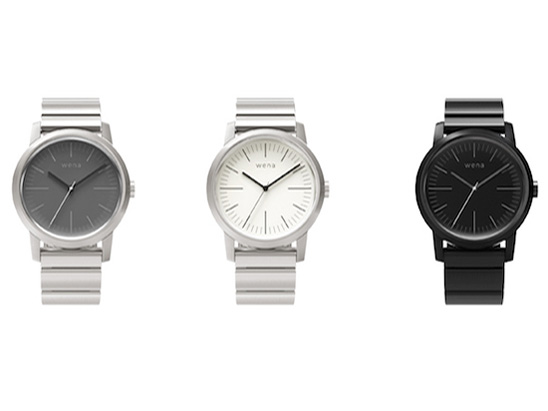 wena wrist Three Hands WN-WT01S [�V���o�[]