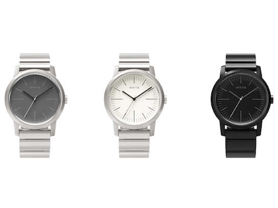 wena wrist Three Hands WN-WT01B [�v���~�A���u���b�N]