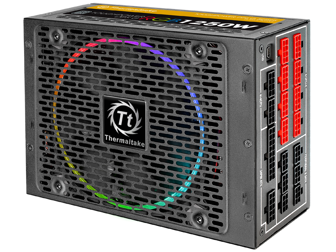 Toughpower DPS G Digital 1250W RGB FAN TITANIUM PS-TPG-1250DPCTJP-T [Black]