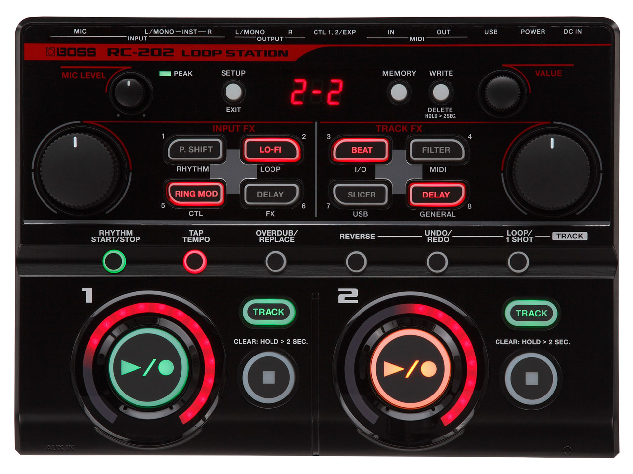 Loop Station RC-202 �̐��i�摜