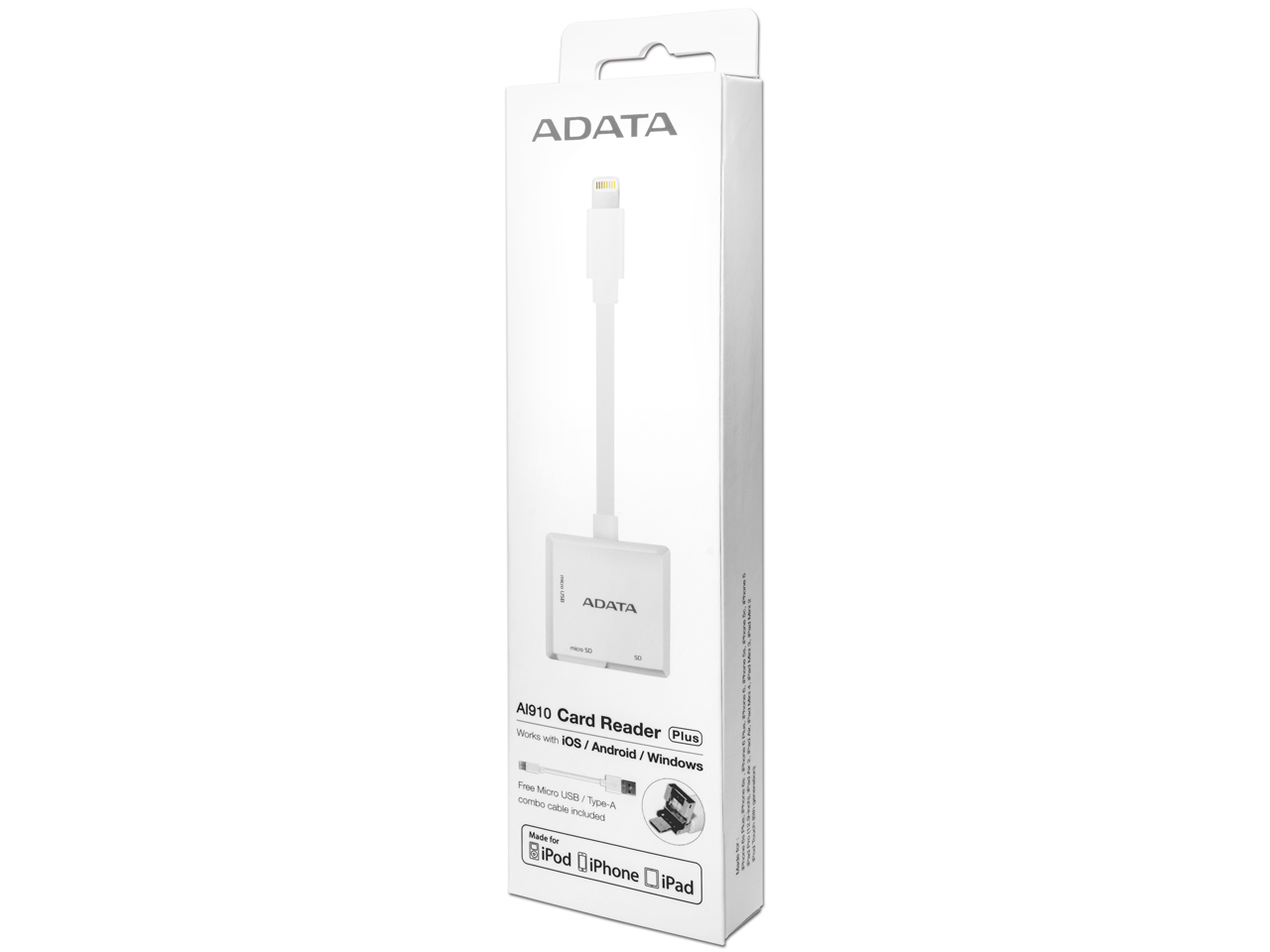 ALRAI910CWH [Lightning/USB/microUSB 6in1 �z���C�g]