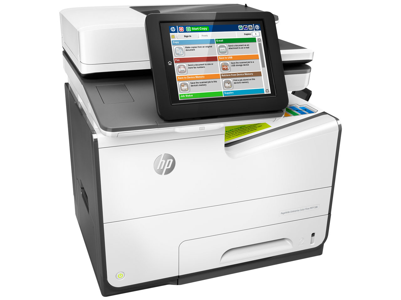 PageWide Enterprise Color MFP 586z G1W41A#ABJ �̐��i�摜