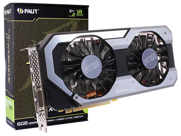 NE51060S15J9-1060J (GeForce GTX1060 6GB Super JetStream) [PCIExp 6GB] �h�X�p��Web���胂�f�� �̐��i�摜
