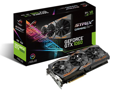 ROG STRIX-GTX1060-O6G-GAMING [PCIExp 6GB] �̐��i�摜