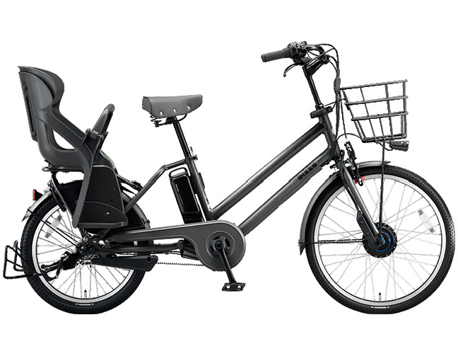 ブリジストンbikke GRI BG0B36 電動アシスト自転車子供乗せ グレー ブリヂストン bikke GRI BG0B36 [E.XBKダークグレー] + 専用充電