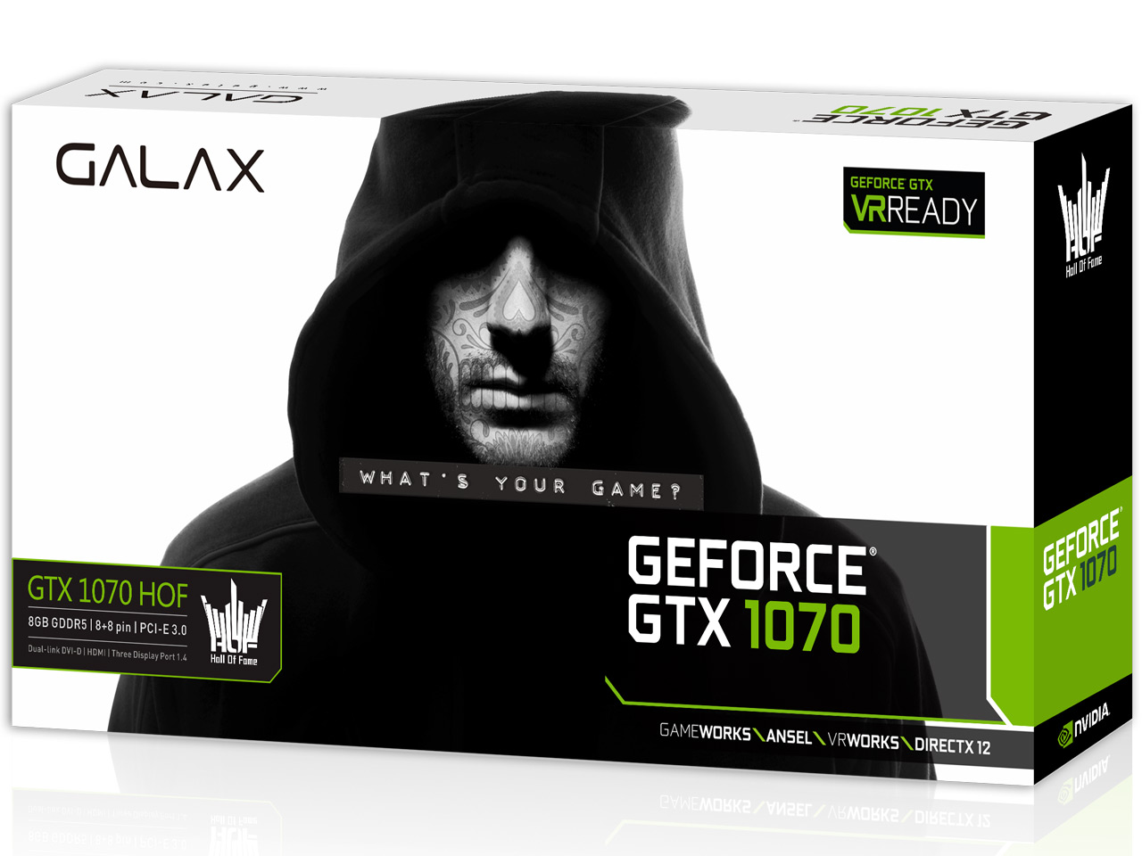 GALAX GF PGTX1070/8GD5 HOF [PCIExp 8GB]