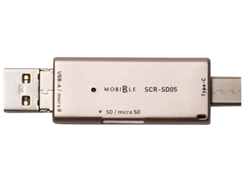 SCR-SD05/GD [USB/microUSB 6in1 �S�[���h]