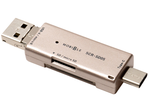 SCR-SD05/GD [USB/microUSB 6in1 �S�[���h]