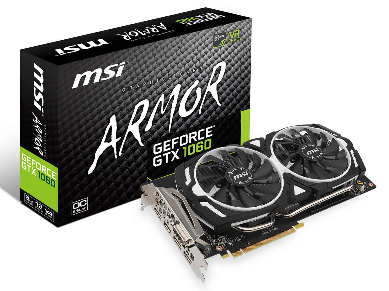 GTX 1060 ARMOR 6G OC [PCIExp 6GB] �̐��i�摜