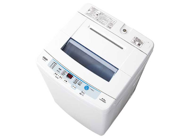 ★中古一部送料無料AQUA 全自動洗濯機　AQW-S60E 2017年 6.0㎏ AQUA 中古 洗濯機 アクア 一人暮らし 6.0kg コンパクト 予約機能