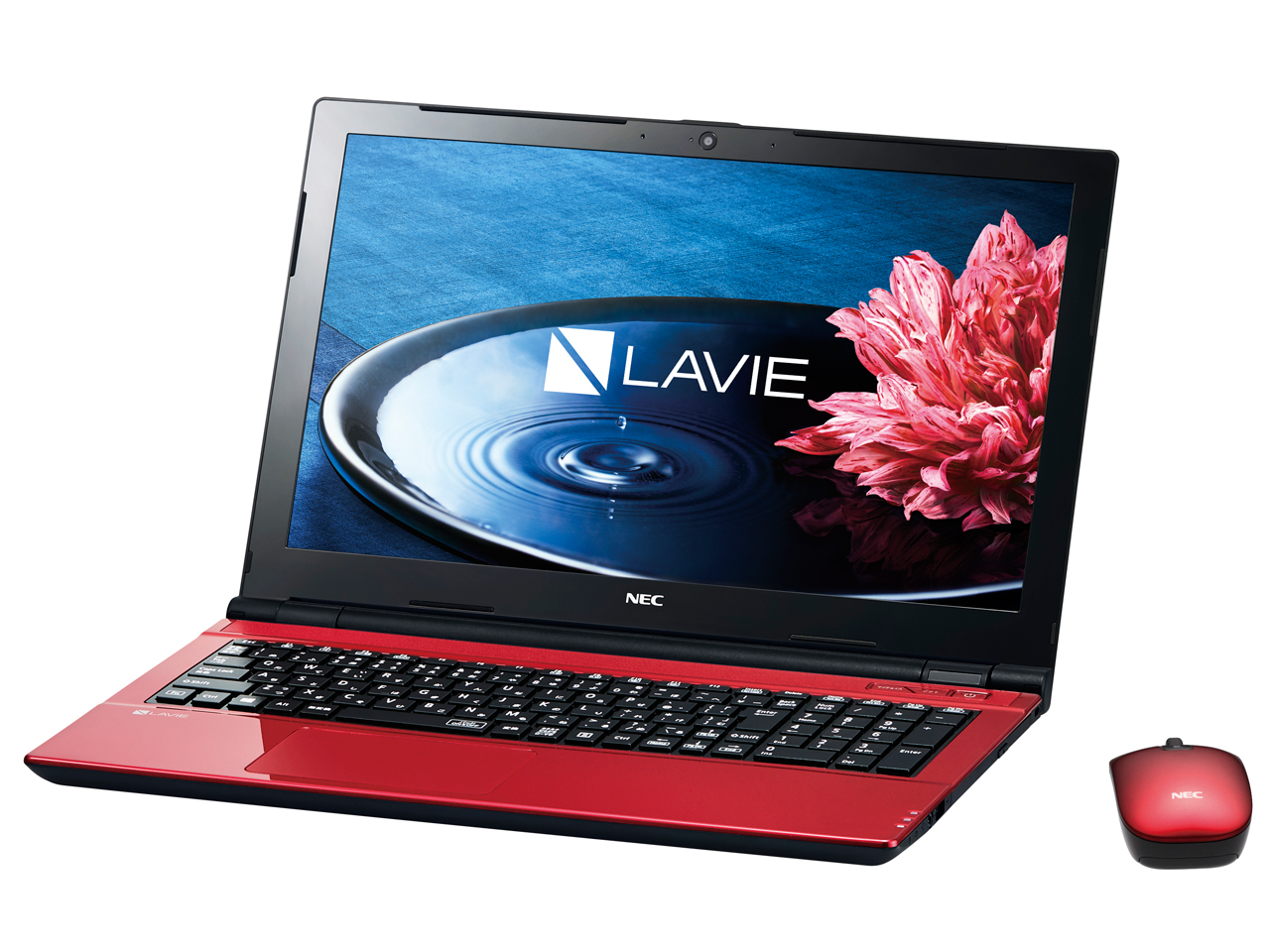 LAVIE Smart NS(e) PC-SN16CNSA8-4 Celeron 3855U SSHD���f�� Office�t [���~�i�X���b�h] �̐��i�摜