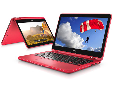 価格 Com Inspiron 11 3000 シリーズ 2 In 1 価格 Com限定 エントリー タッチパネル Celeron N3060 4gbメモリ搭載モデル レッド の製品画像