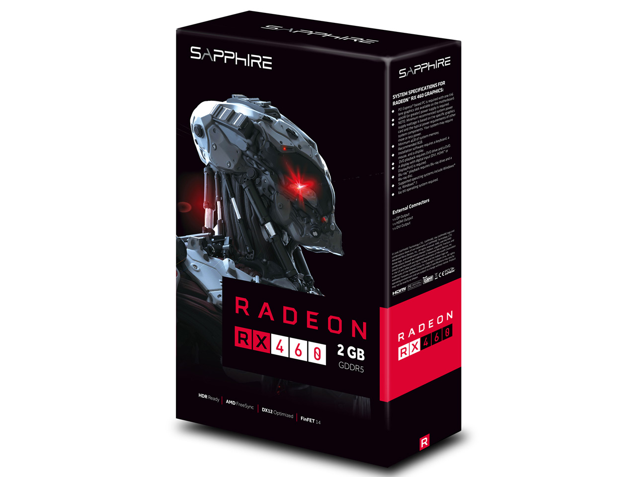 SAPPHIRE RADEON RX 460 2GD5 [PCIExp 2GB]