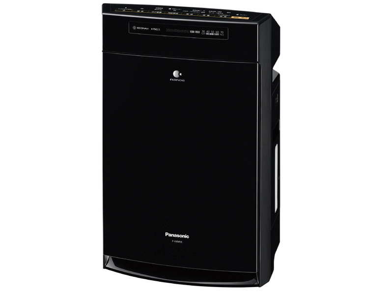 美品 Panasonic 加湿空気清浄機 F-VC55XM ホワイト パナソニック Panasonic ナノイー 加湿空気清浄機 ホワイト F