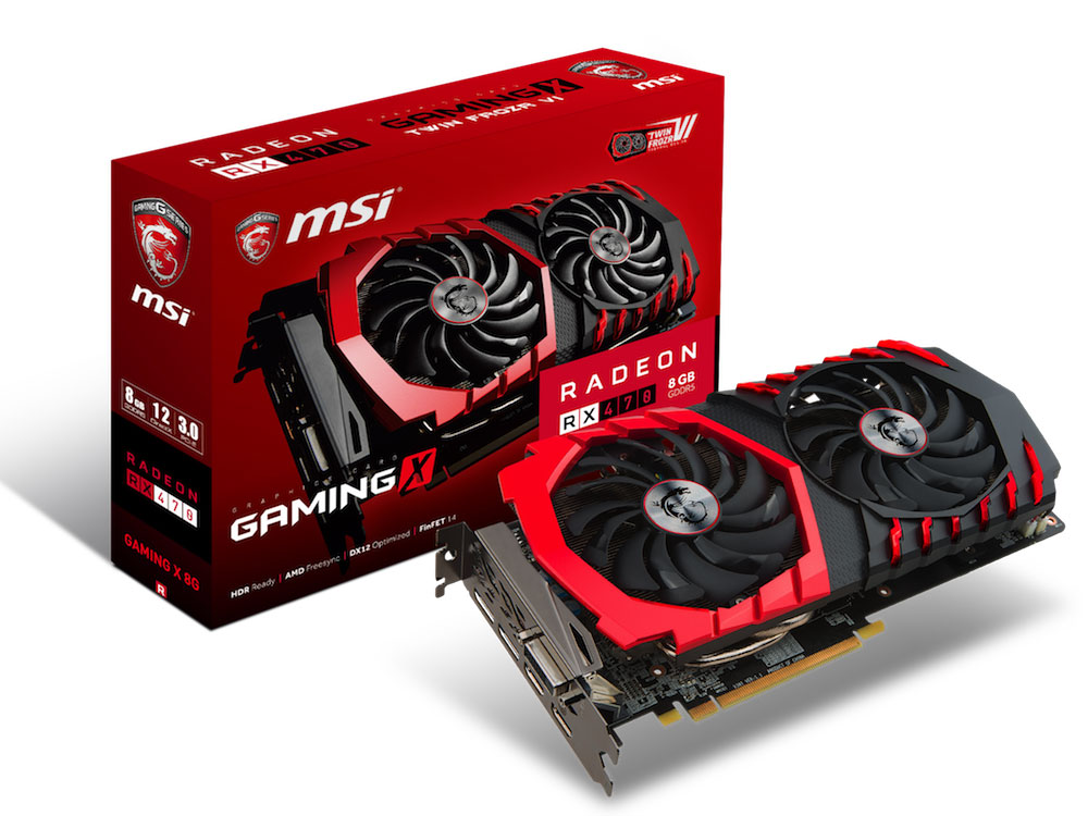 Radeon RX 470 GAMING X 8G [PCIExp 8GB] �̐��i�摜