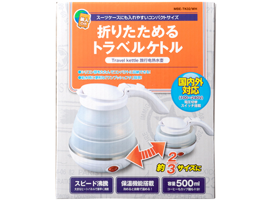 �܂肽���߂�g���x���P�g�� MBE-TK02/WH [�z���C�g]