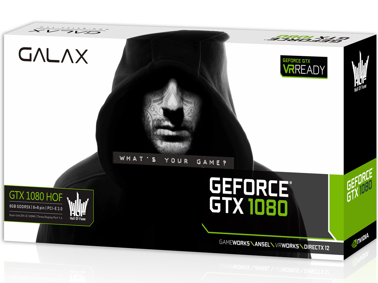 GALAX GF PGTX1080/8GD5 HOF [PCIExp 8GB]