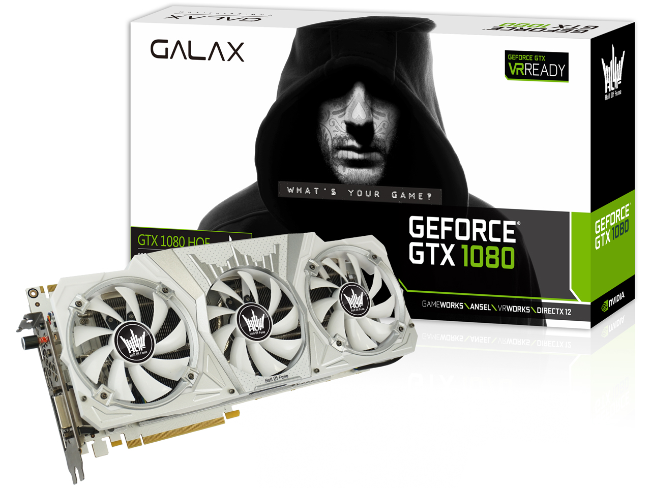 GALAX GF PGTX1080/8GD5 HOF [PCIExp 8GB] �̐��i�摜