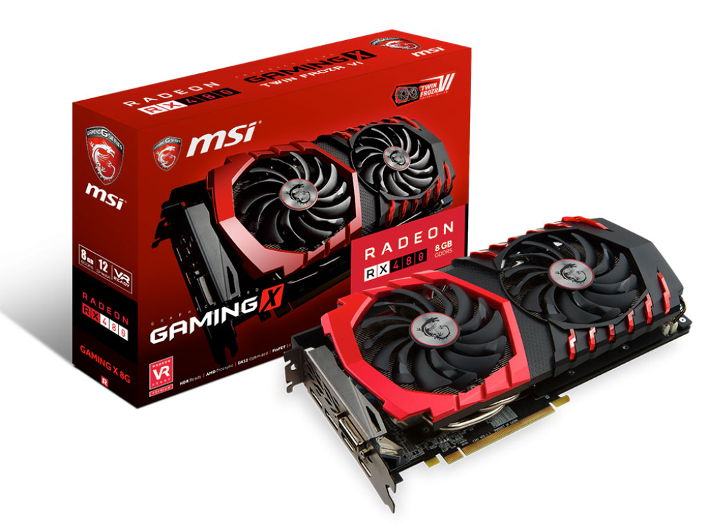 Radeon RX 480 GAMING X 8G [PCIExp 8GB] �̐��i�摜