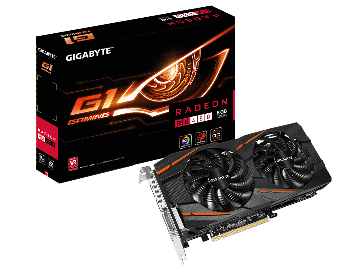 GV-RX480G1 GAMING-8GD [PCIExp 8GB] �̐��i�摜