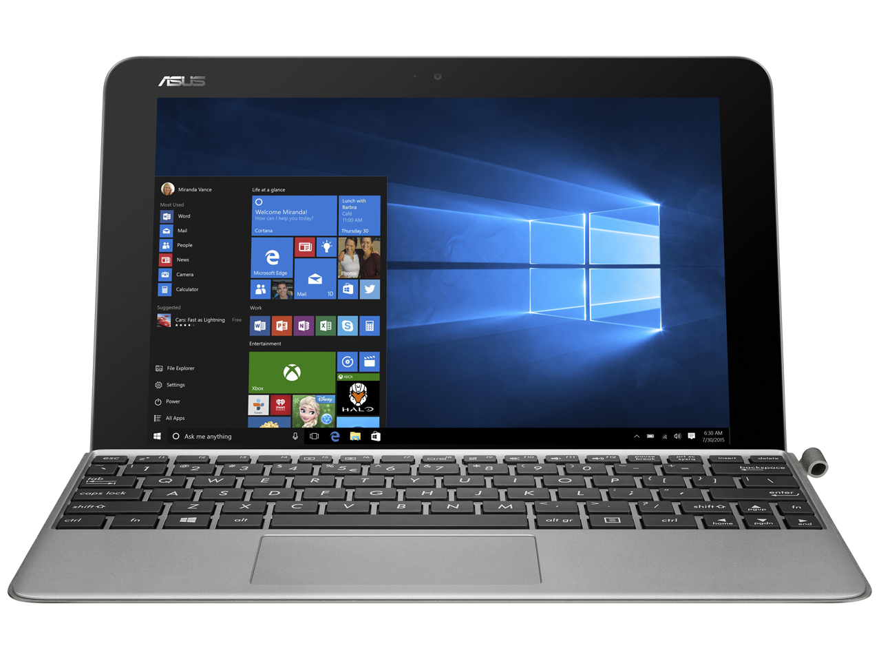 ASUS　transbook　シルバー ASUS transbook シルバー