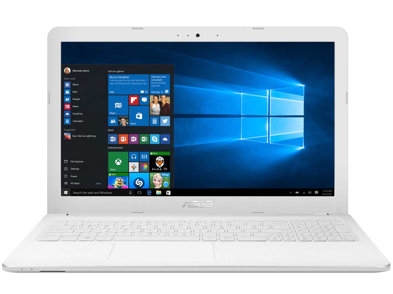 ASUS VivoBook X540LA X540LA-HWHITE [�z���C�g]