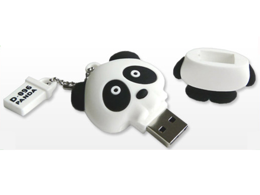 D-096 PANDA USB MEMORY D-096-P-02W [2GB ��]