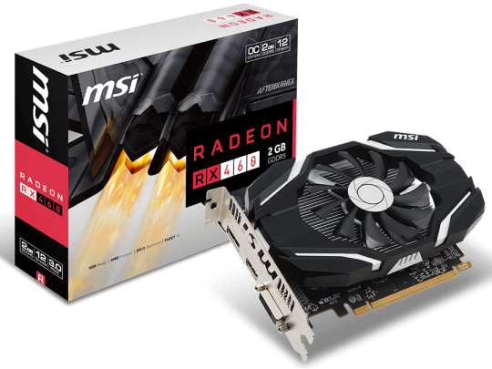Radeon RX 460 2G OC [PCIExp 2GB] �̐��i�摜